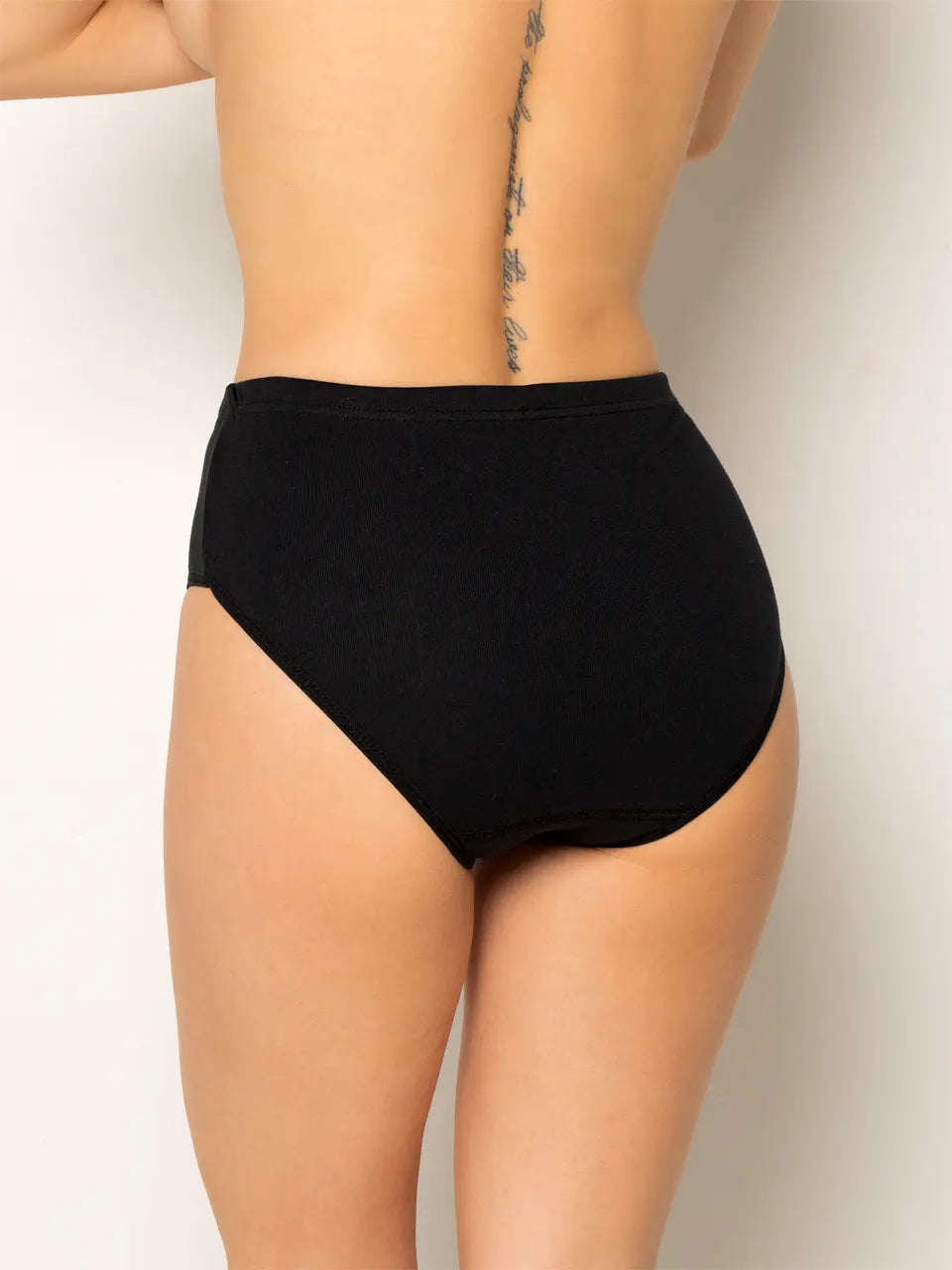 Cotton Mid Waist Brief Ladies Panty in various colors, showcasing soft fabric and comfortable design.