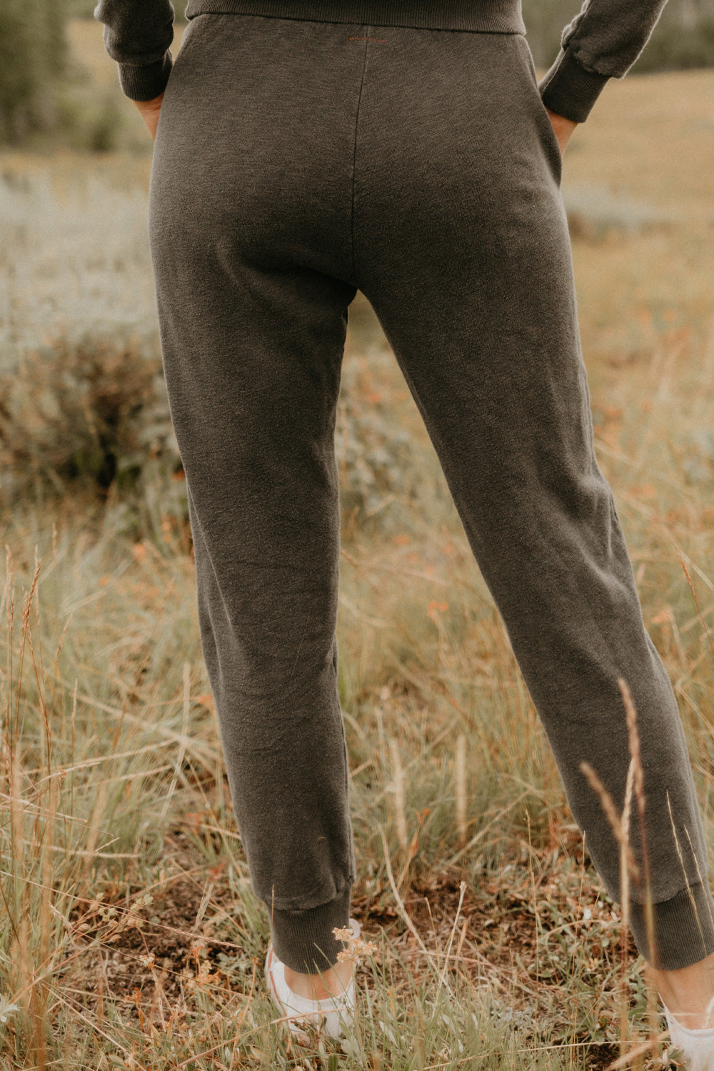 Day Break Joggers 2.0 in Ivory, Blue, and Vintage Black, made from lightweight organic cotton, showcasing a vintage-inspired design.