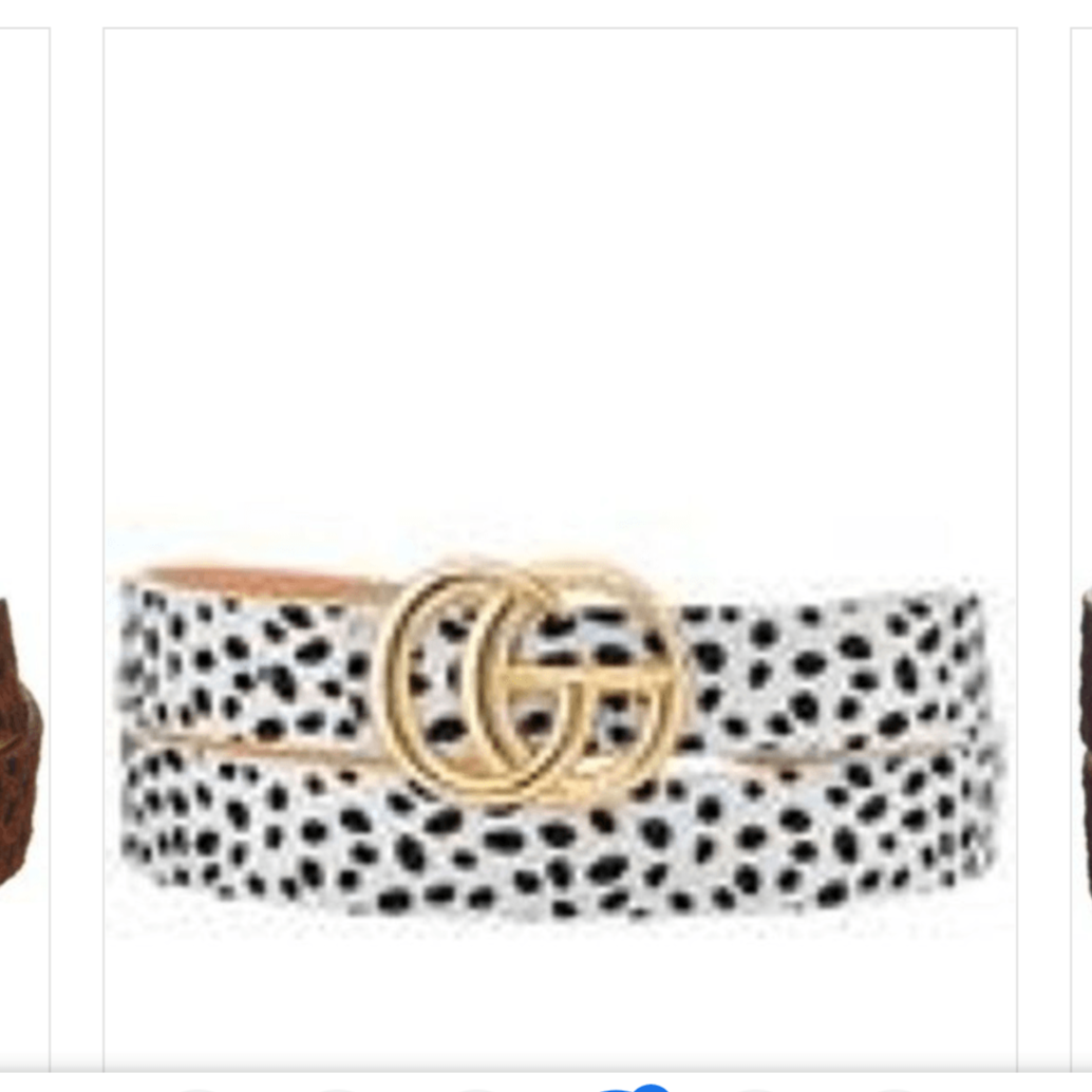 A stylish faux animal printed belt featuring a vibrant animal print design, adjustable with multiple holes for a perfect fit.