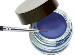 Indelible Gel Eyeliner in various vibrant colors displayed in a sleek container, showcasing its smooth texture and precision applicator.