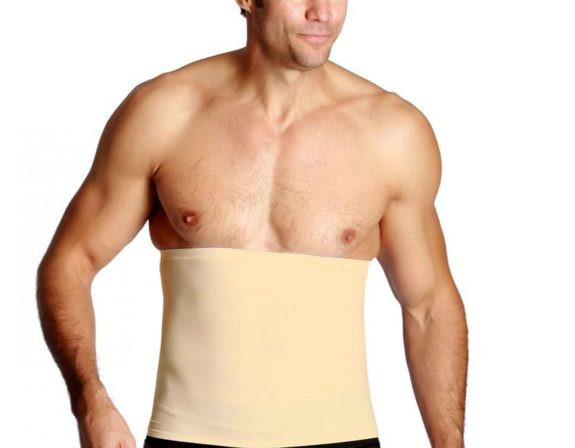 Insta Slim Compression Slimming Belt SB0001 displayed on a neutral background, showcasing its sleek design and fabric texture.