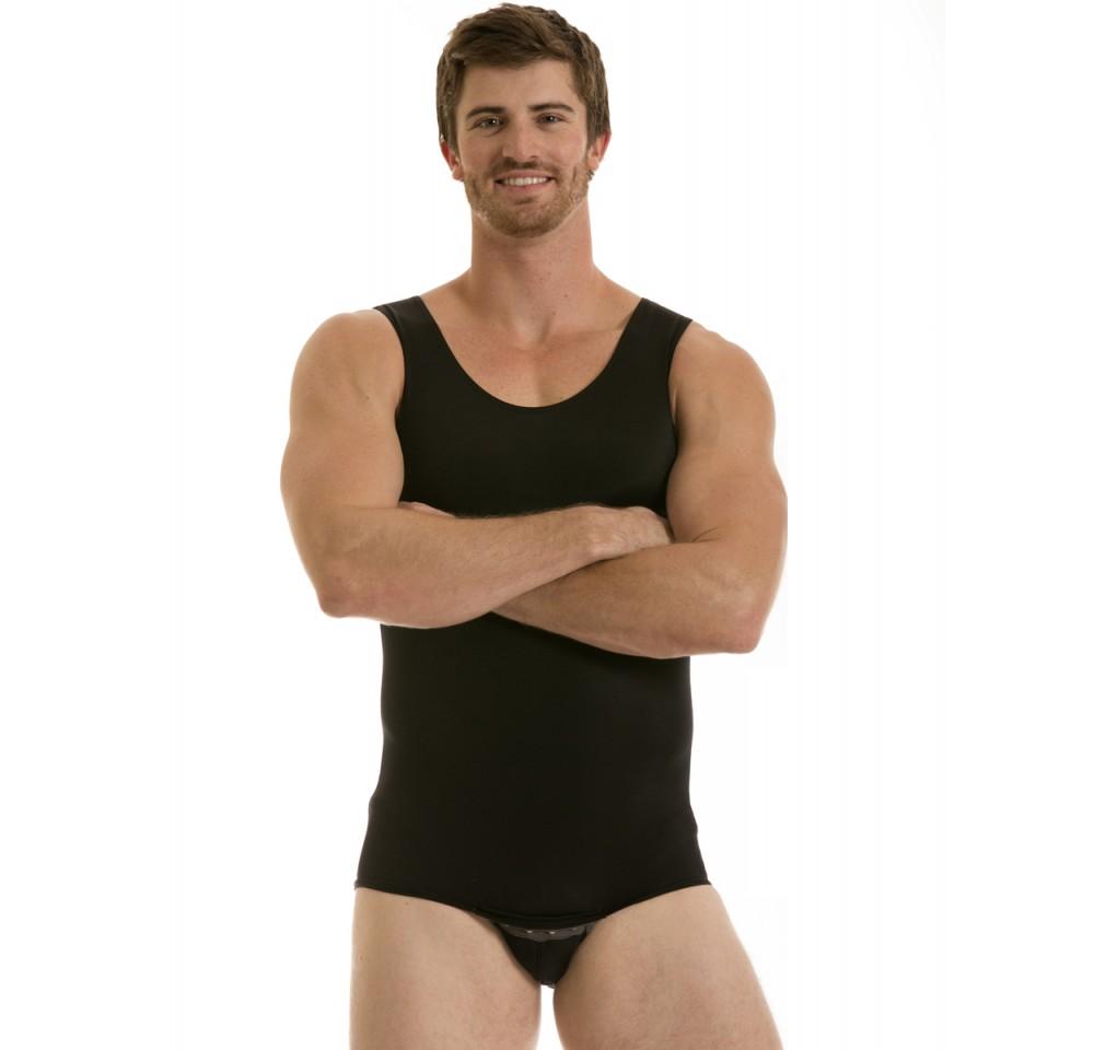 Insta Slim I.S.Pro USA Compression Tank Bodysuit MB2006 showcasing its sleek design and compression features for a toned appearance.