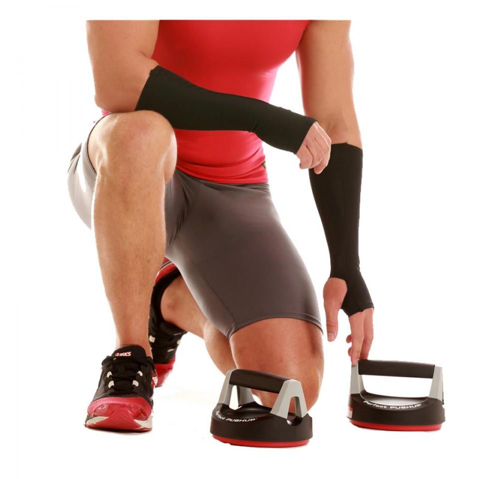 Insta Slim Unisex High Compression Long Wrist Guards AS60051, designed for comfort and support during activities, featuring a sleek design and durable fabric.