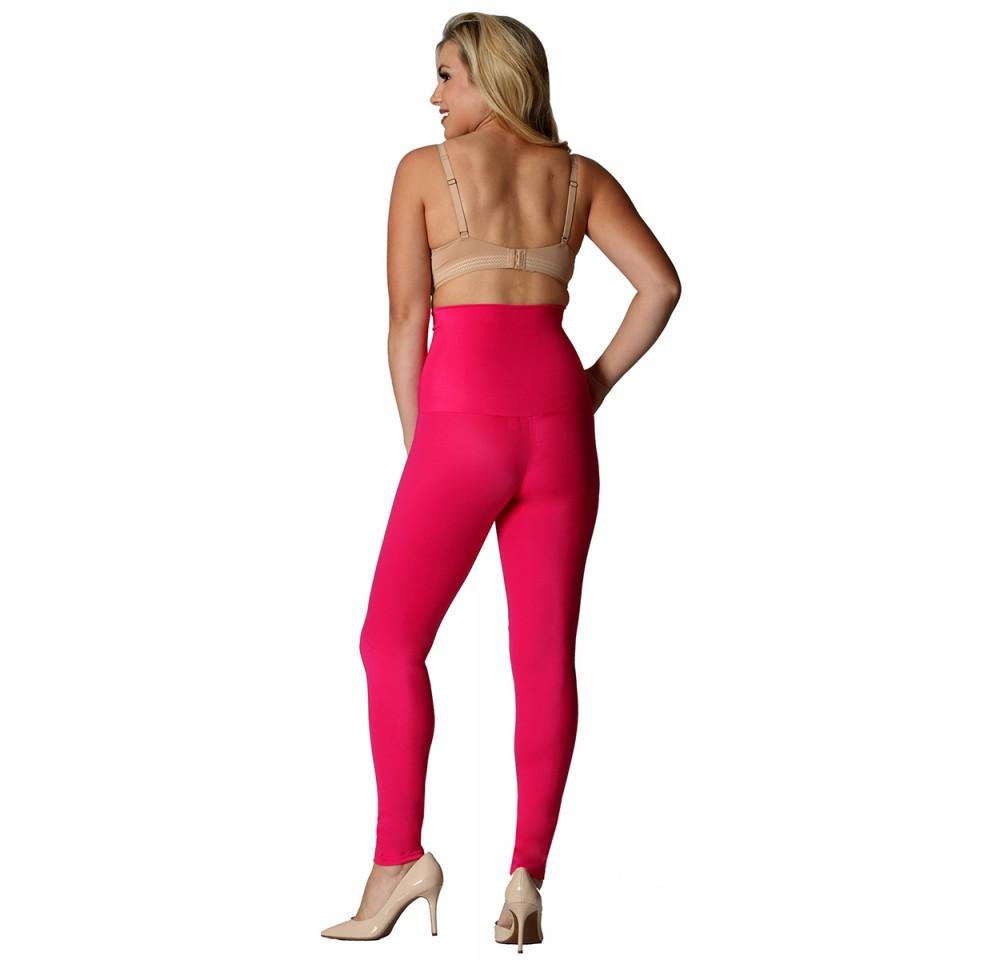 InstantFigure Activewear Compression High Waist Leggings in black, showcasing high-waisted design and smooth fabric for a flattering fit.