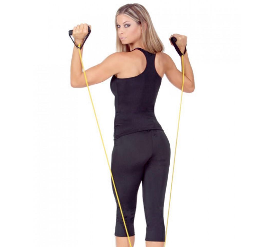 InstantFigure Activewear Compression Racer Back Tank Top in a stylish design, showcasing its lightweight fabric and racerback style.