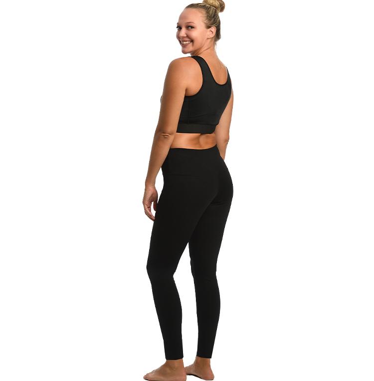 InstantFigure Hi-Waist Stretch Leggings 168PL028 in various colors, showcasing the high-waist design and seamless construction.