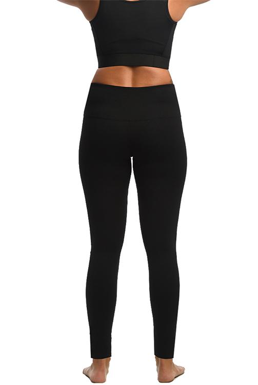 InstantFigure Hi-Waist Stretch Leggings 168PL028 in various colors, showcasing the high-waist design and seamless construction.