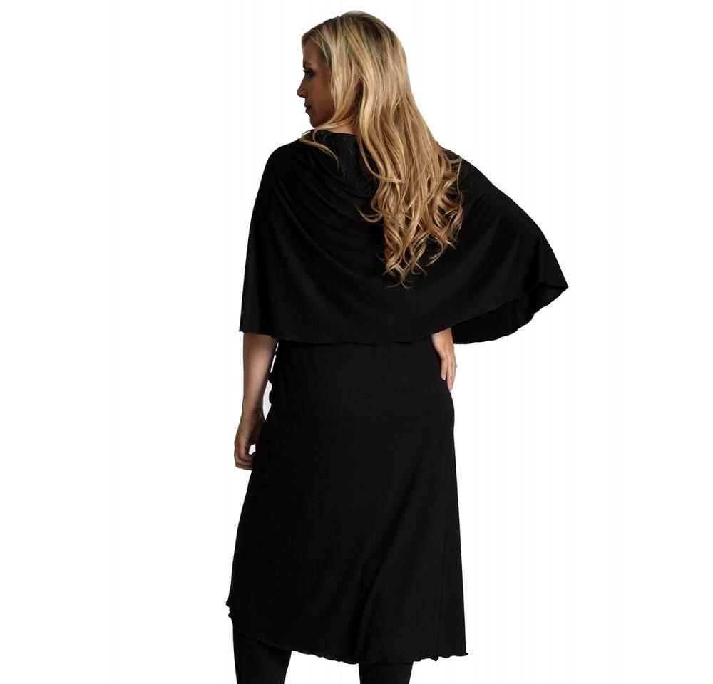 InstantFigure InstaWrap Long Shawl with Arm Holes in various styles, showcasing versatility and comfort.