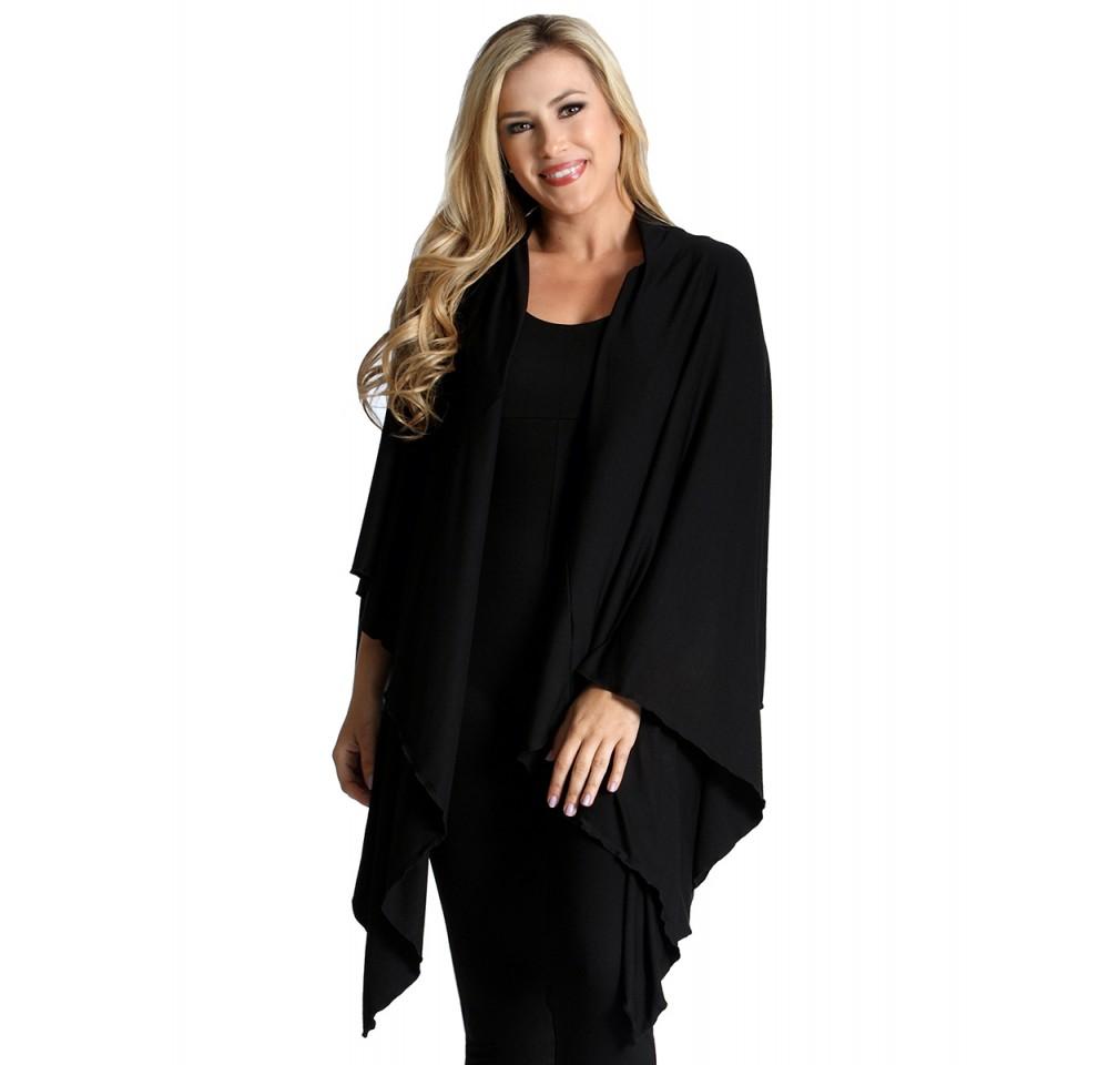 InstantFigure InstaWrap Long Shawl with Arm Holes in various styles, showcasing versatility and comfort.