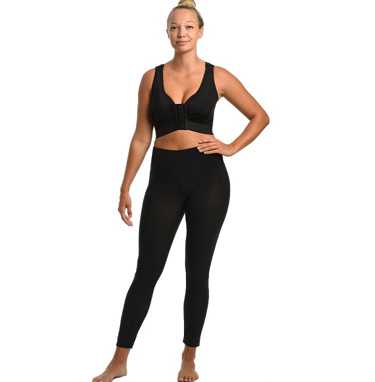 InstantFigure Power MESH Hi-waist leggings in black, featuring a seamless design and breathable fabric for comfort during workouts.