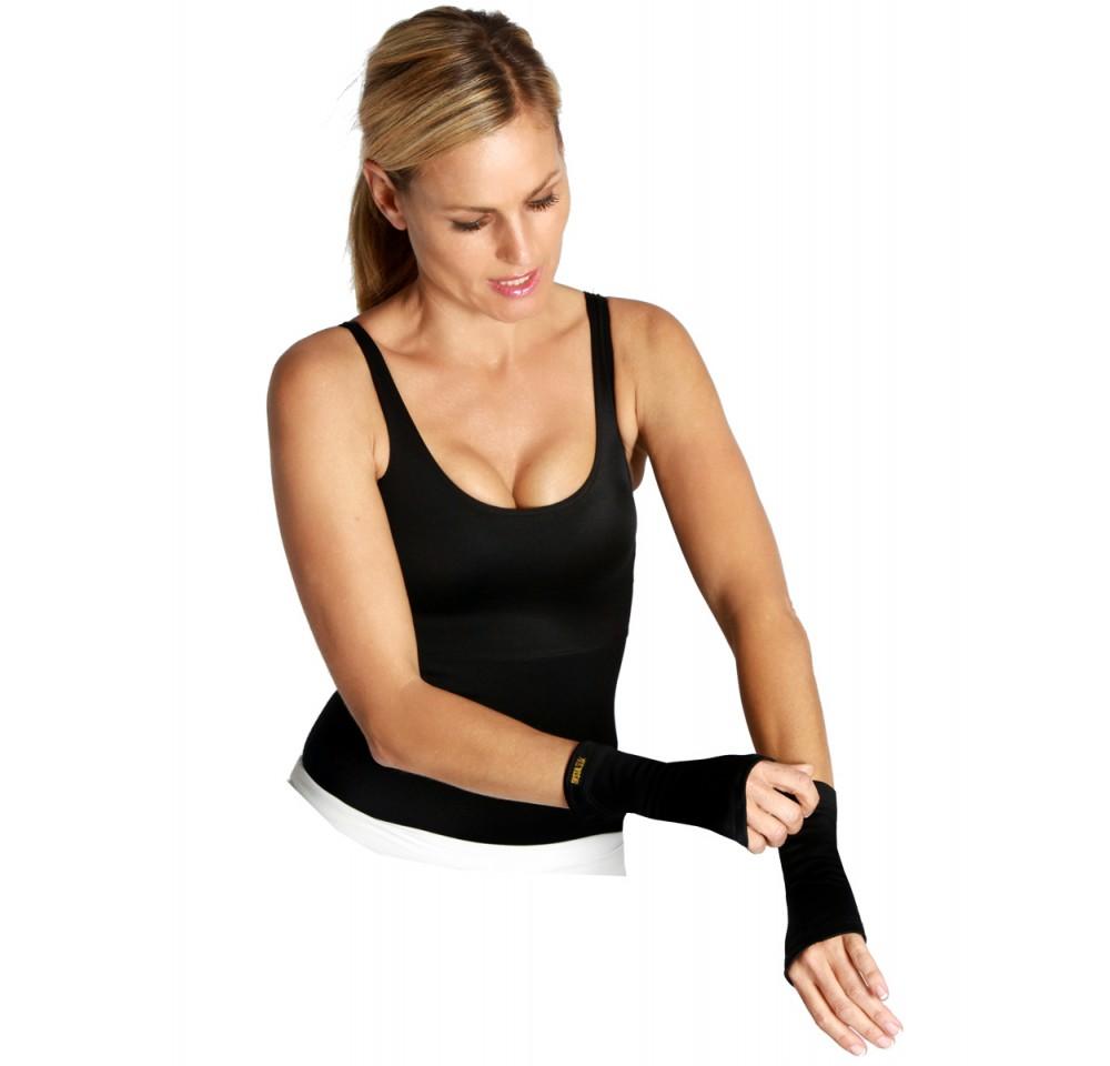 InstantRecoveryMD Compression Support wrist guard for men and women, designed for comfort and recovery, featuring a sleek design and breathable fabric.