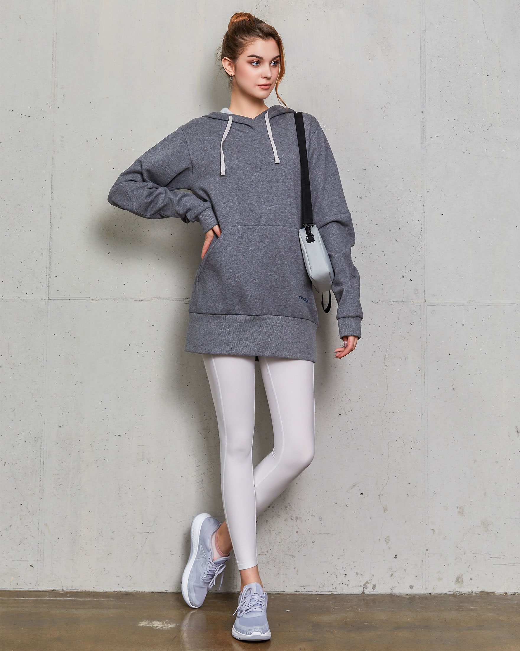 A cozy Keep Warm Fleece Hoodie in a stylish design, showcasing its soft fabric and spacious hood.