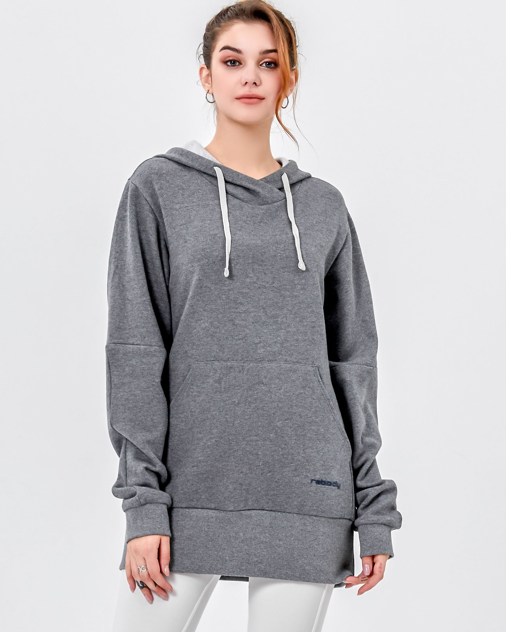 A cozy Keep Warm Fleece Hoodie in a stylish design, showcasing its soft fabric and spacious hood.