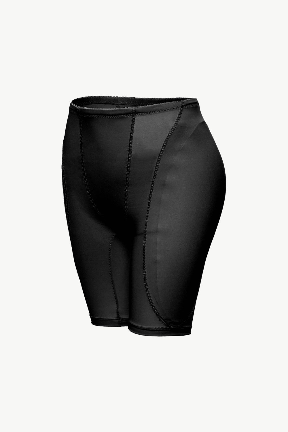 Lifting Pull-On Shaping Shorts in solid color, showcasing a minimalist design and stretchy fabric for comfort.