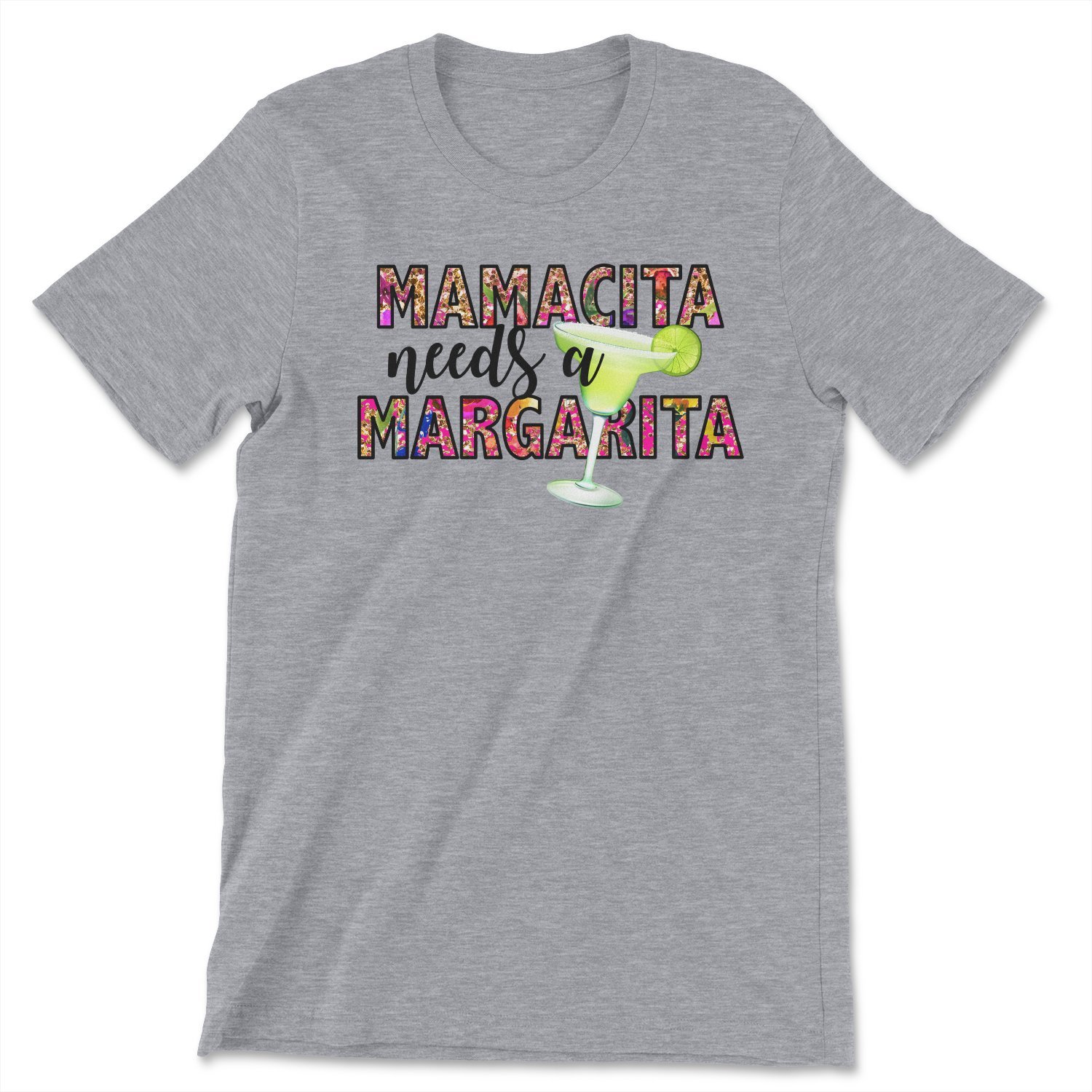 Mamacita needs a Margarita Tee featuring a playful design, perfect for casual wear.