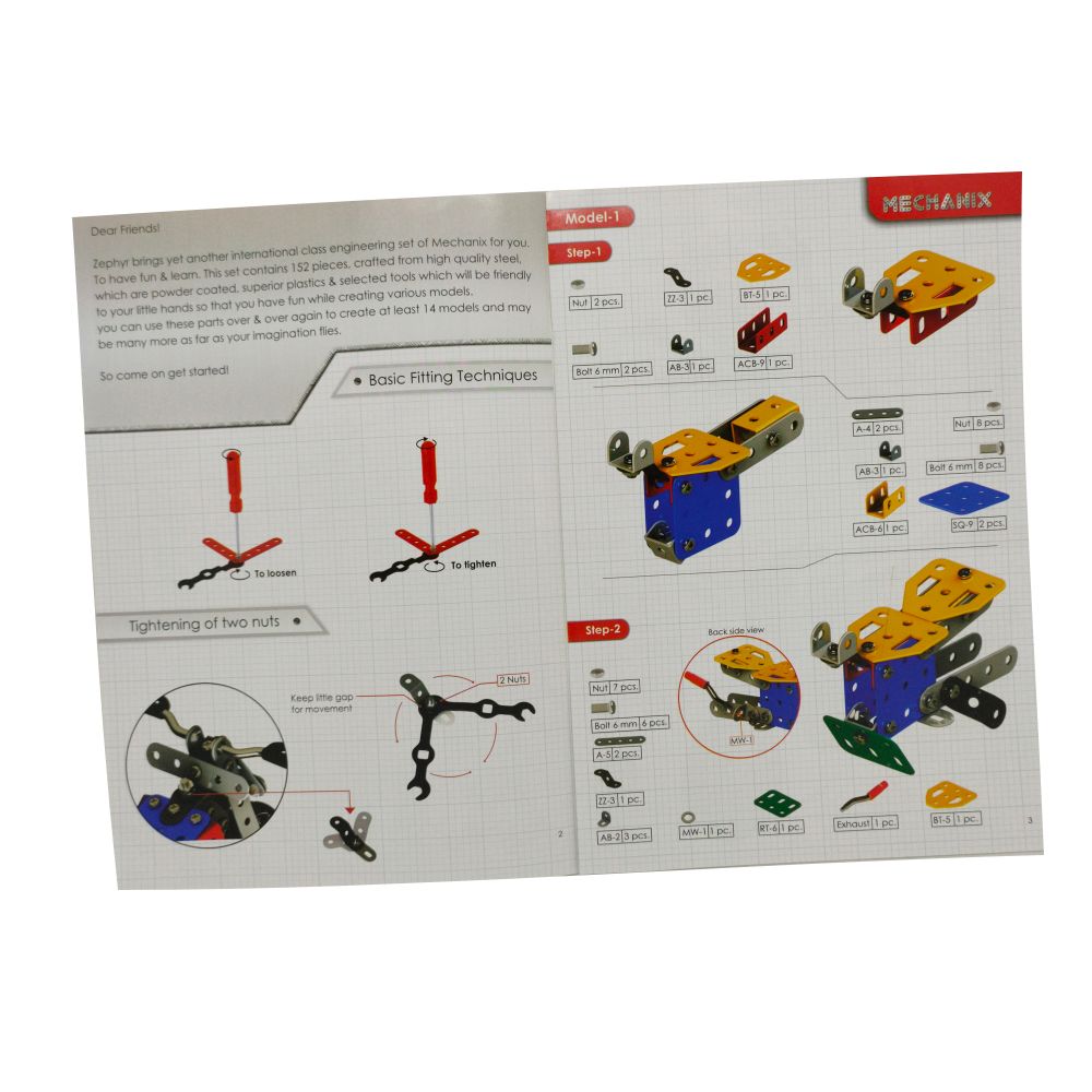 Engineering kit assembly instructions