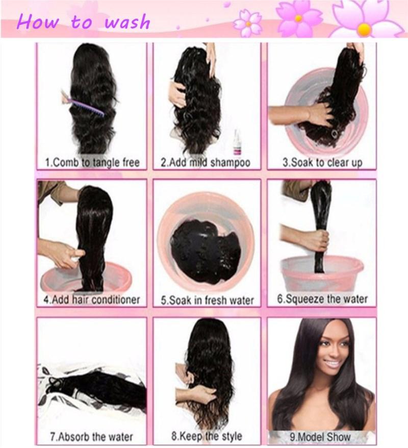 Natural Black 1b# Soft Long Silky Straight Full Lace Wig with baby hair, showcasing its realistic appearance and high-quality fiber.