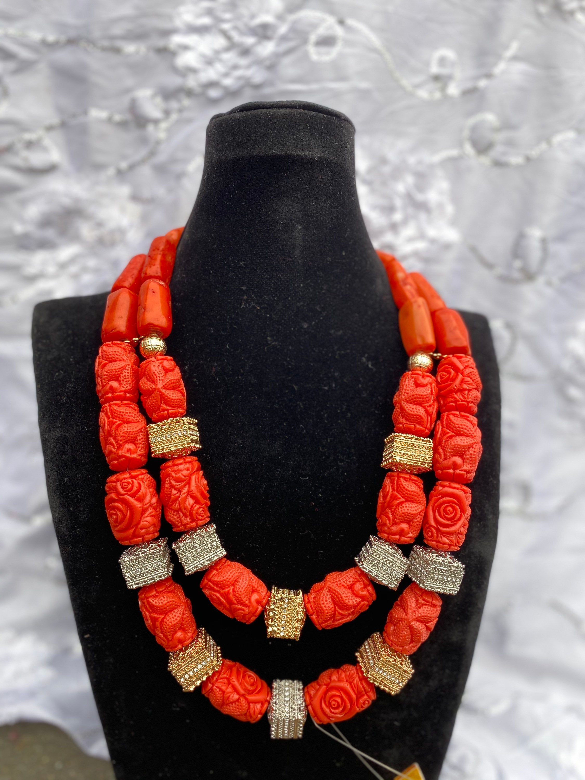 Oremi Necklace set featuring real gemstones, bangles, and earrings in vibrant colors.