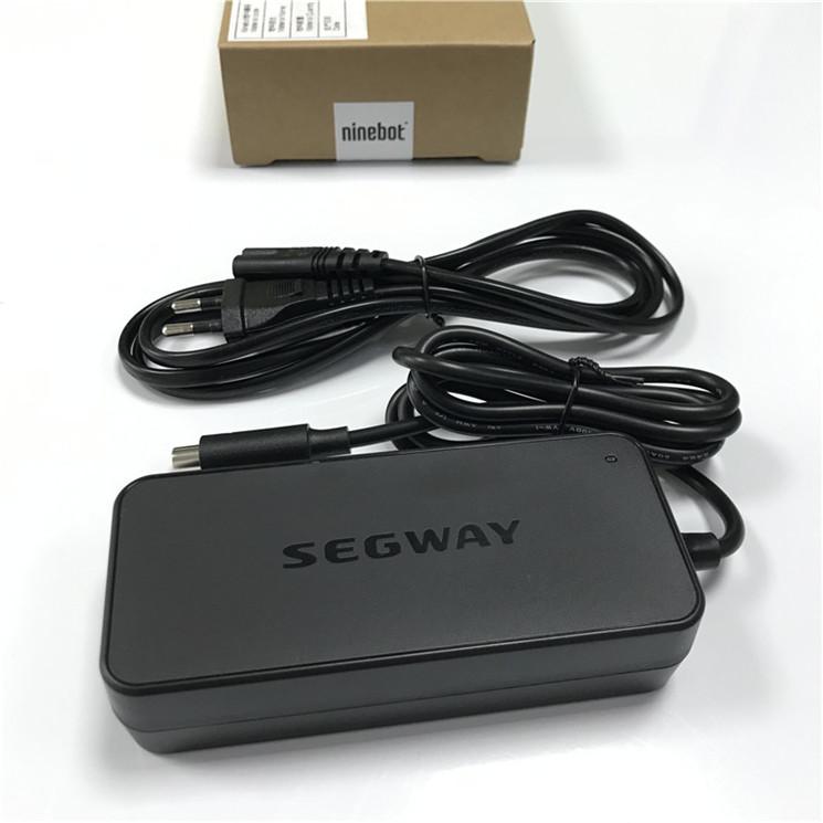 Original Scooter Charger Kit for Ninebot Kickscooter ES1 ES2 and Xiaomi Mijia M365, featuring a compact design and efficient power output.