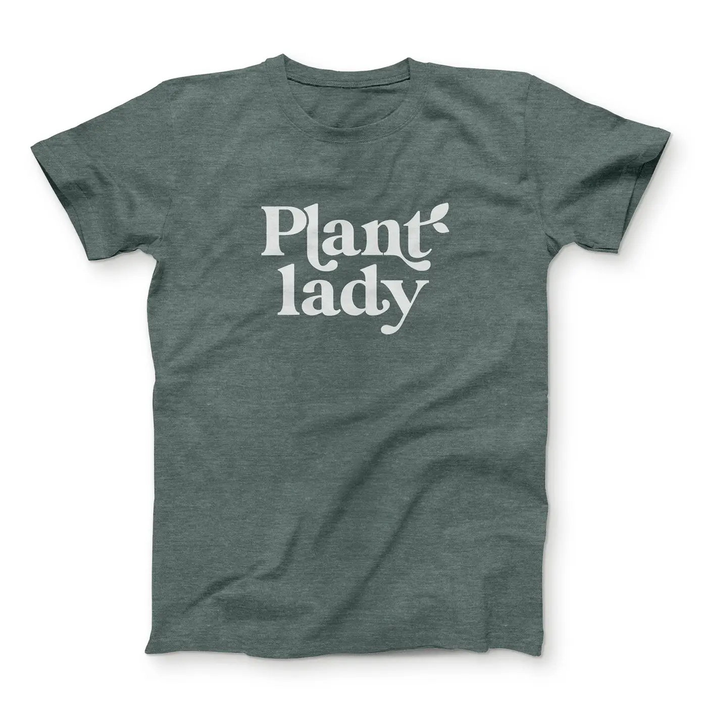 A stylish Plant Lady Tee featuring a vibrant plant-themed design, perfect for plant enthusiasts, made in the USA.