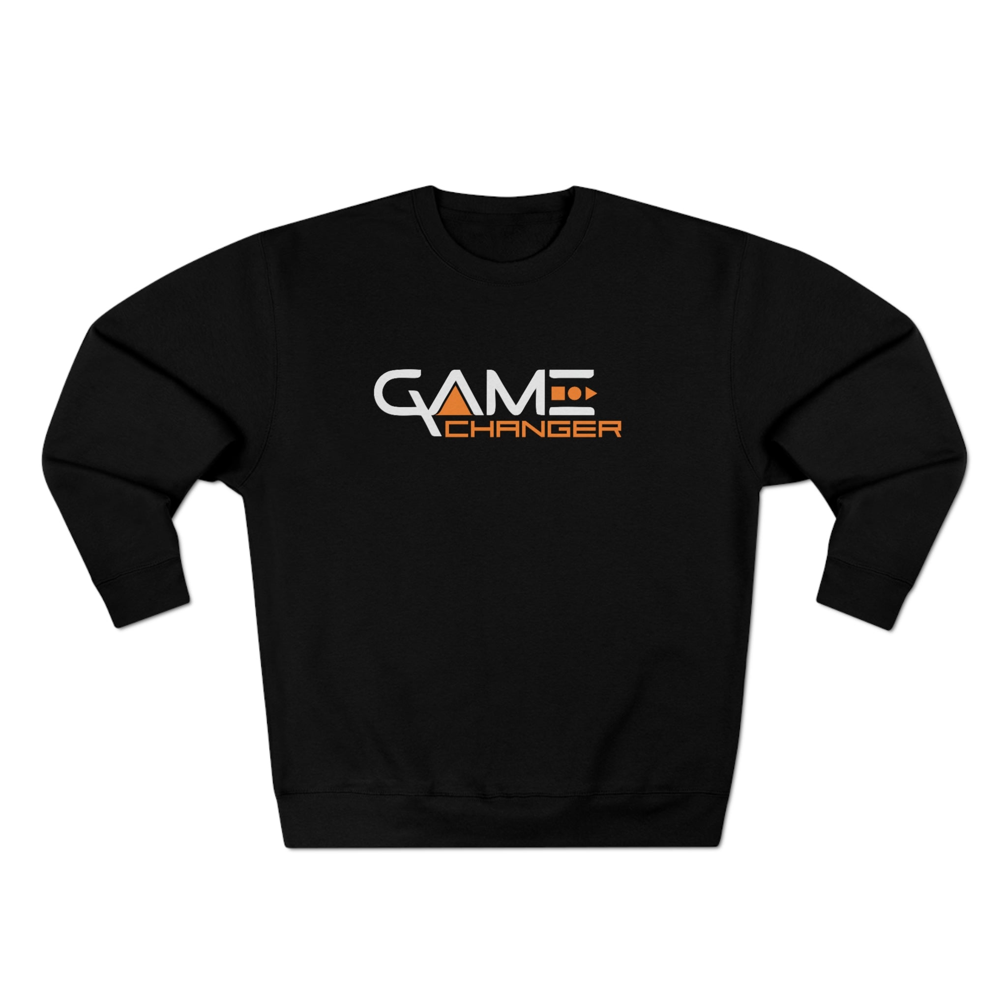 Premium Organic Game Changer Sweatshirt made from 100% organic cotton, featuring a stylish set-in sleeve design and soft French Terry fabric.