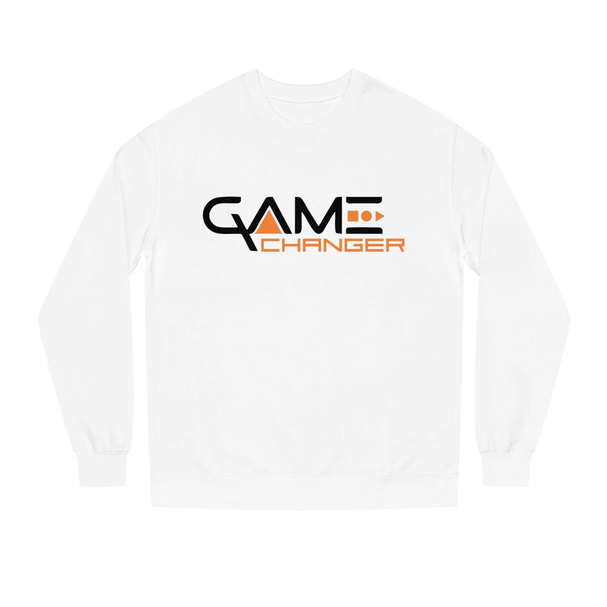 Premium Organic Game Changer Sweatshirt made from 100% organic cotton, featuring a stylish set-in sleeve design and soft French Terry fabric.