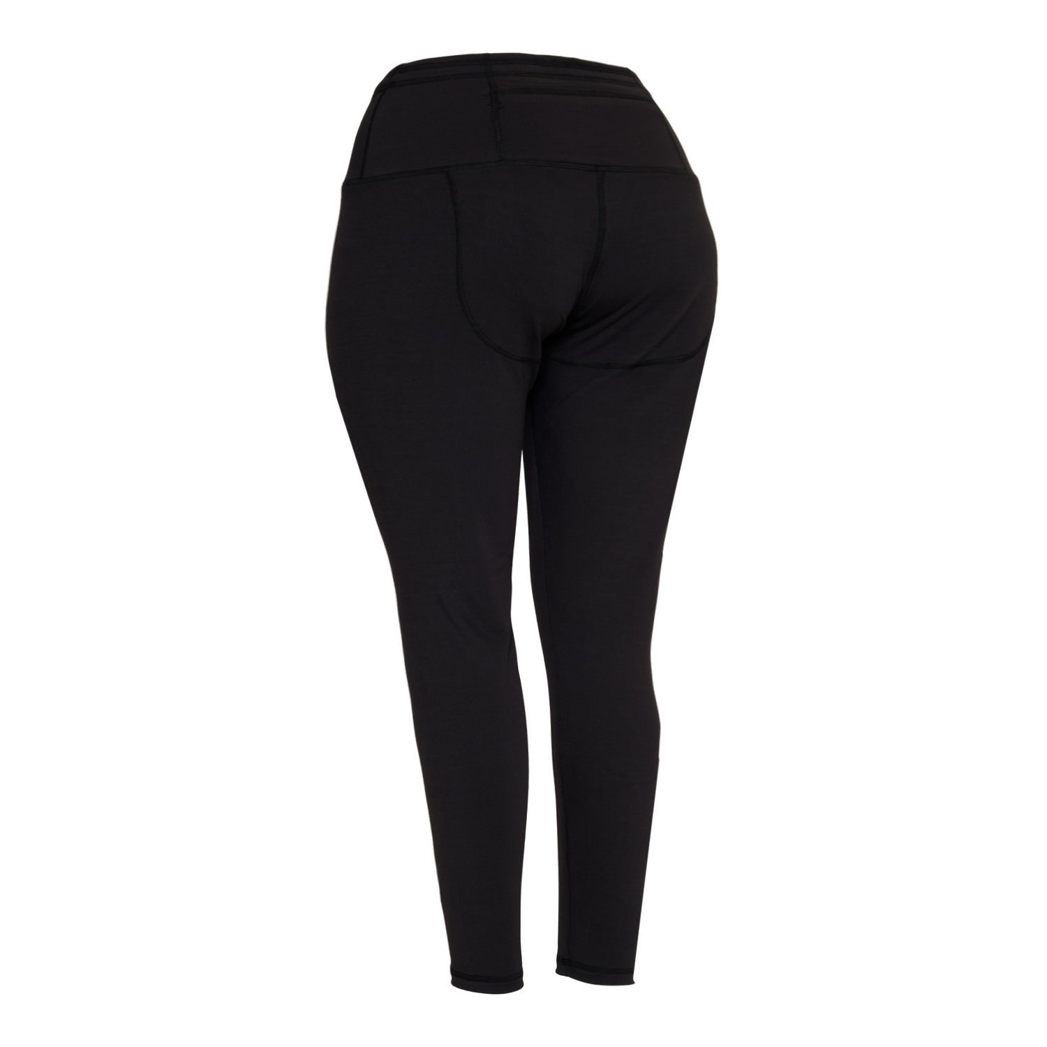 A pair of stylish Queen Tights in black, showcasing their soft fabric and flattering fit, perfect for both gym and office wear.