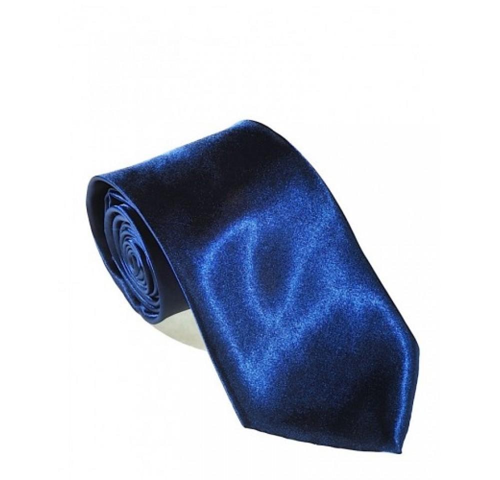 A luxurious solid necktie and matching hanky set in various colors, showcasing high-quality silk material.