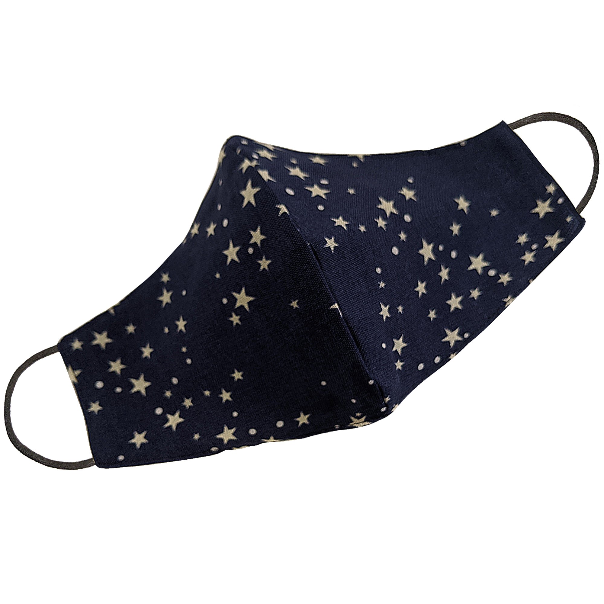 Stars Face Mask featuring a vibrant star pattern, designed for comfort and style, suitable for various activities and reusable.