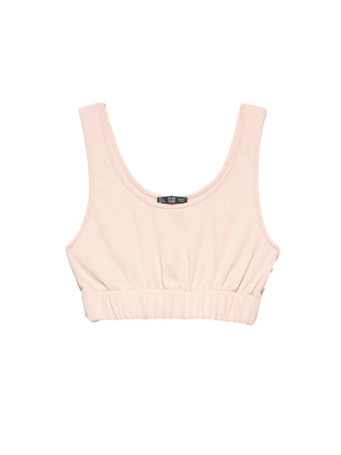 A stylish strappy top made from 96% cotton and 4% elastane, featuring thin straps and a comfortable fit.