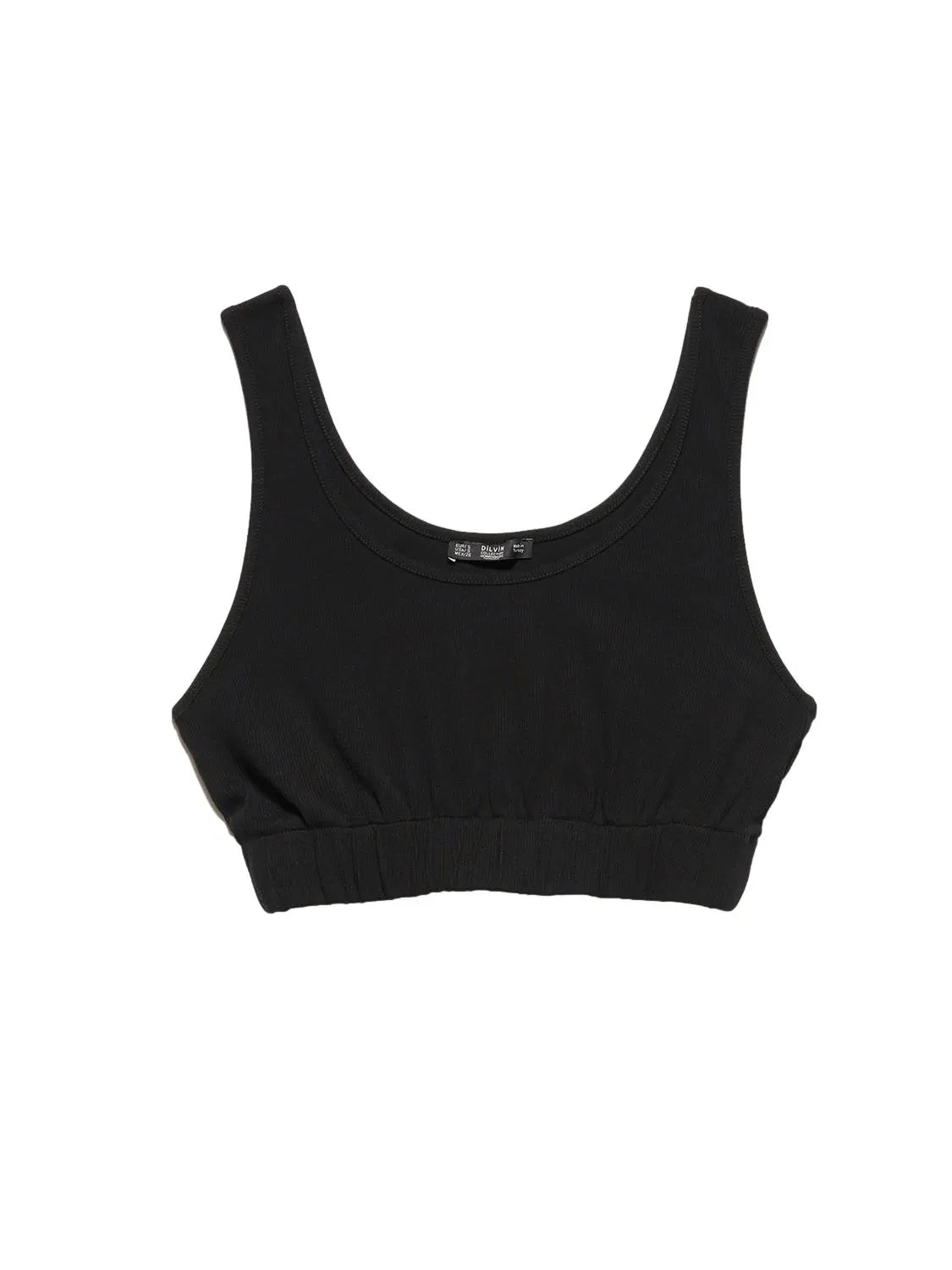 A stylish strappy top made from 96% cotton and 4% elastane, featuring thin straps and a comfortable fit.