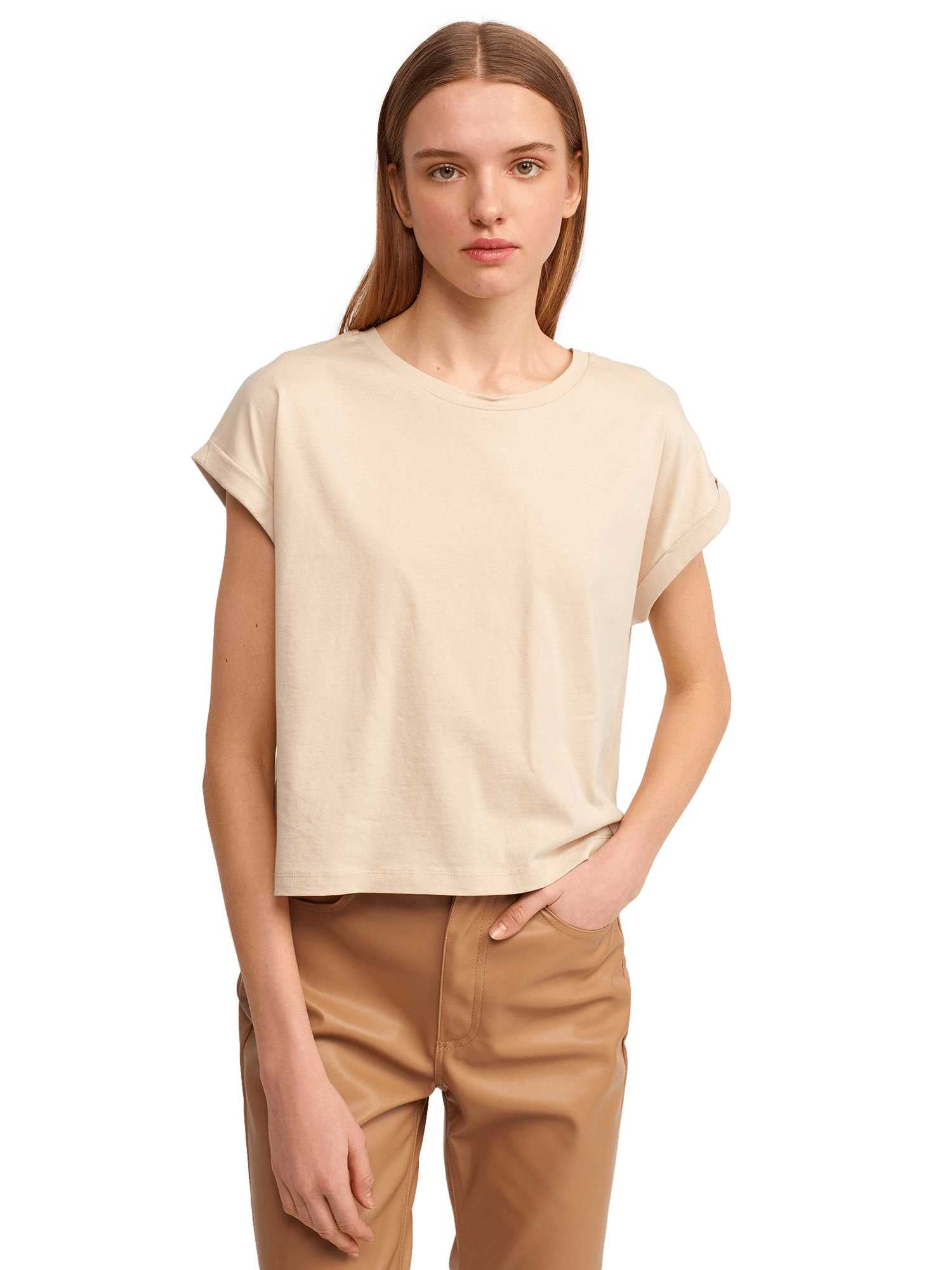 A stylish T Sleeve T Shirt made from 100% cotton, showcasing its modern design and comfortable fit.