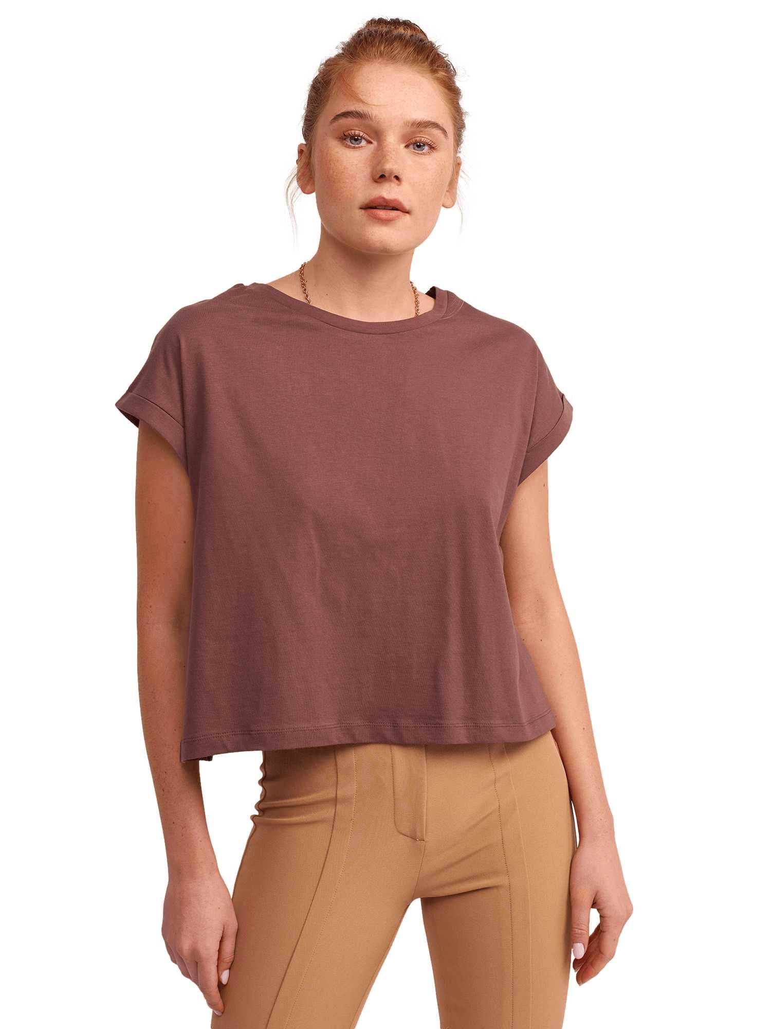 A stylish T Sleeve T Shirt made from 100% cotton, showcasing its modern design and comfortable fit.