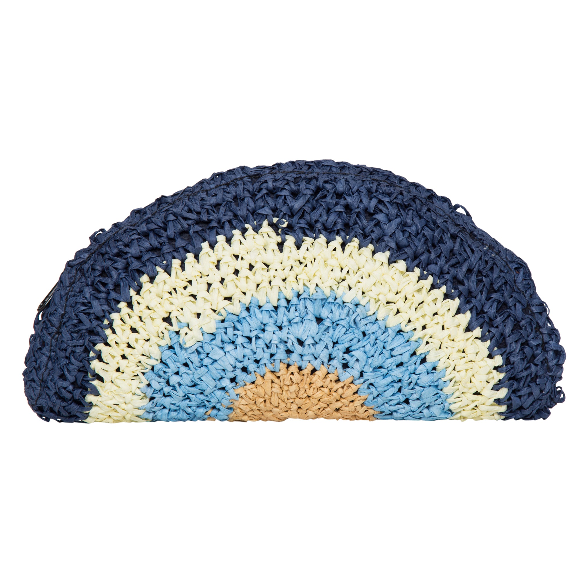 Vera Clutch featuring a unique Blue Eye design, showcasing intricate patterns and vibrant colors, perfect for stylish occasions.