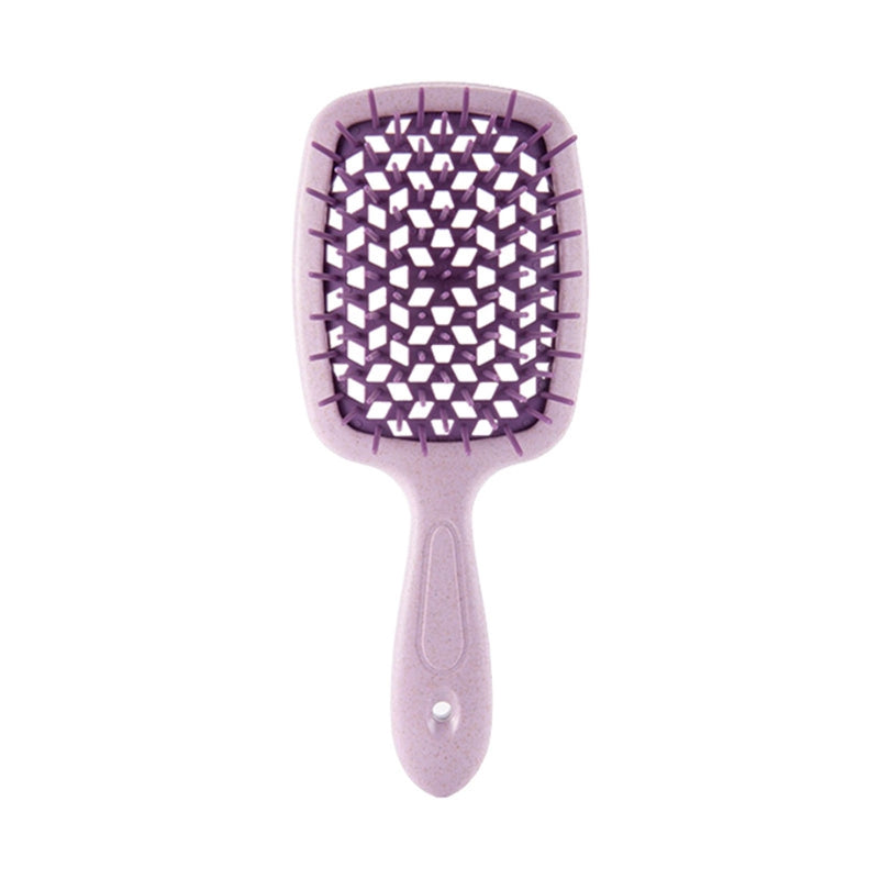 Wide Detangling Brush designed for textured and curly hair, featuring wide bristles for gentle detangling.