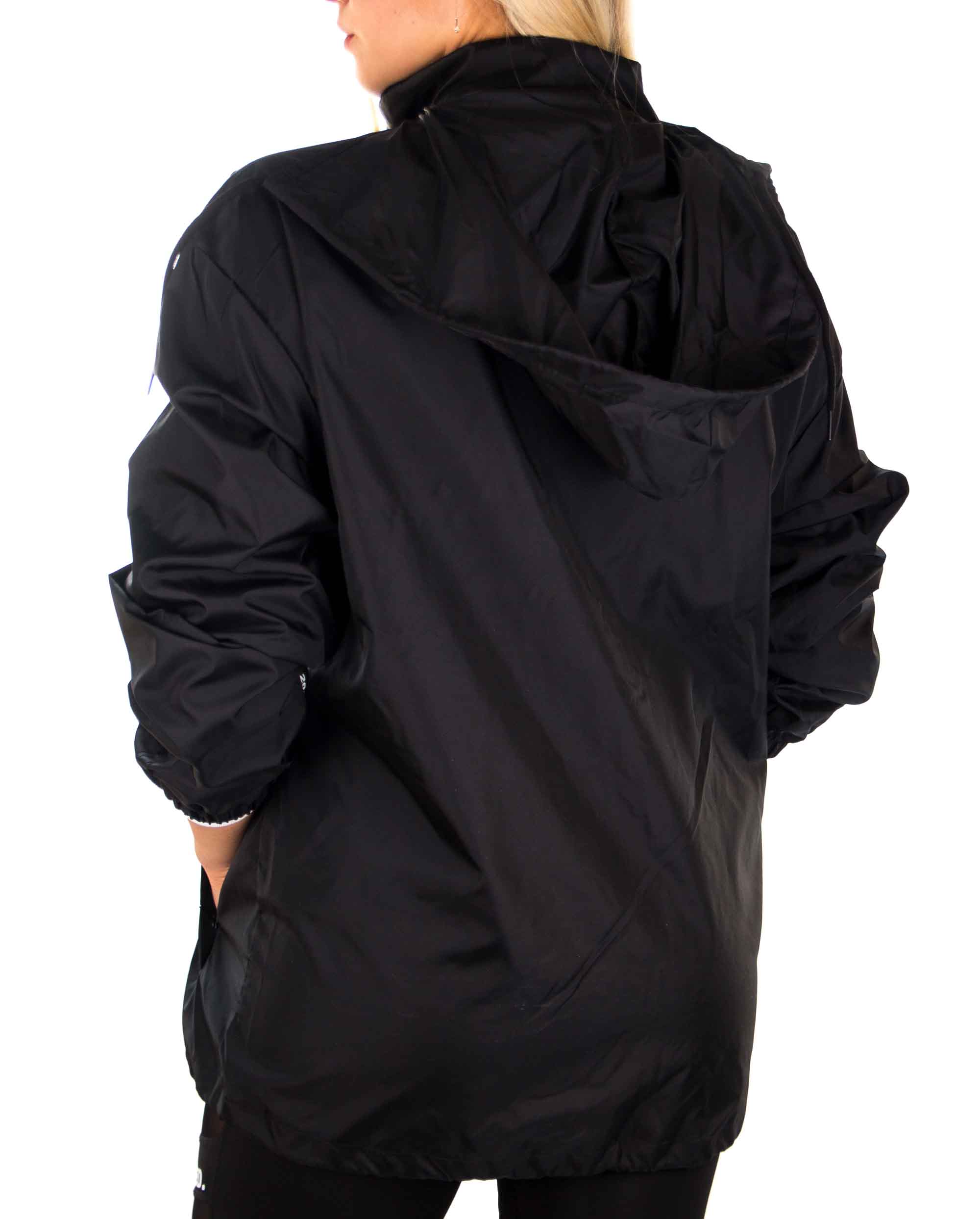 Damen Windbreaker 2k15 in Schwarz, leicht und stylisch, ideal für wechselhaftes Wetter.