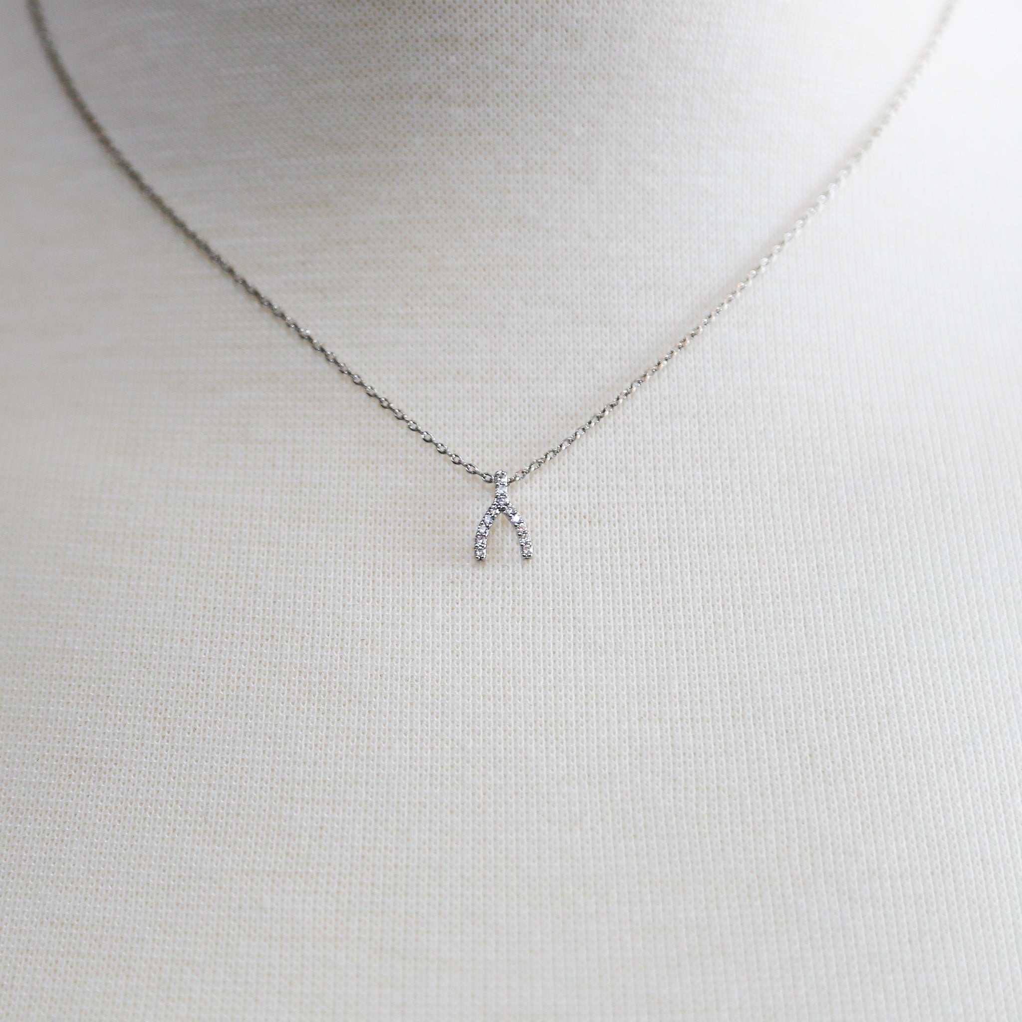 A high-polish silver curb chain necklace featuring a horseshoe pendant and a lobster clasp closure, elegantly displayed on a soft background.