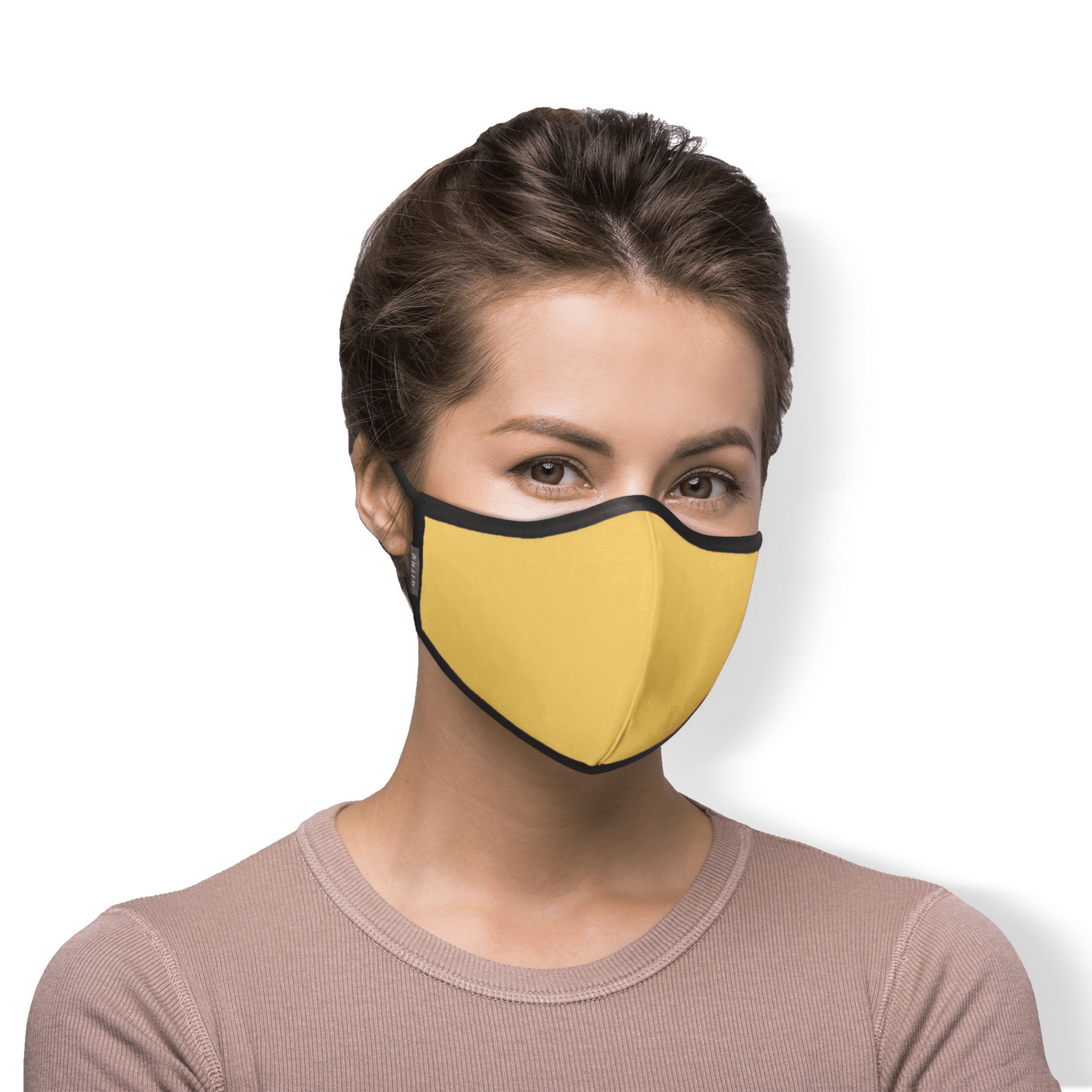 WITH U Washable Reusable Face Masks featuring a three-layer design, adjustable ear loops, and made from high-quality materials in the USA.