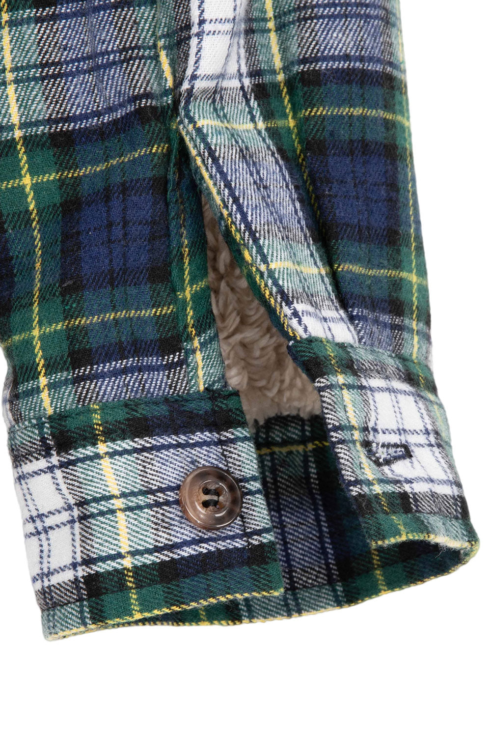 Women's Matching Family Zip Up Green Plaid Flannel Hoodie with sherpa lining, perfect for holiday gatherings and family matching.